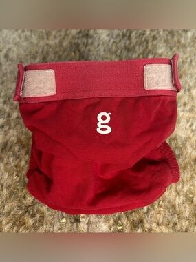 5 for $25🔥GDiapers Red Reusable‎ Cloth Diaper Large (26-36 lbs.)